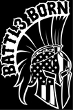 ⚔️Battle Born Decal⚔️ (White)