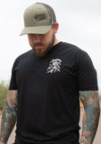 OLIVE/CAMO MESH HAT