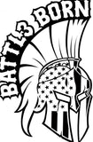 ⚔️Battle Born Decal⚔️ (Black)